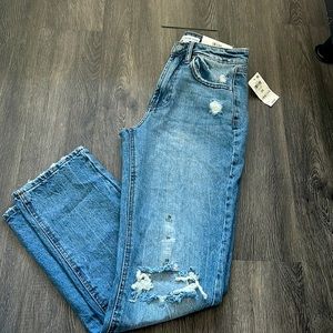 Ultra High Rise Striaght Jeans